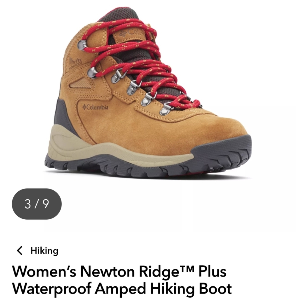 Columbia Newton Ridge Plus Waterproof Amped Hiking Boot